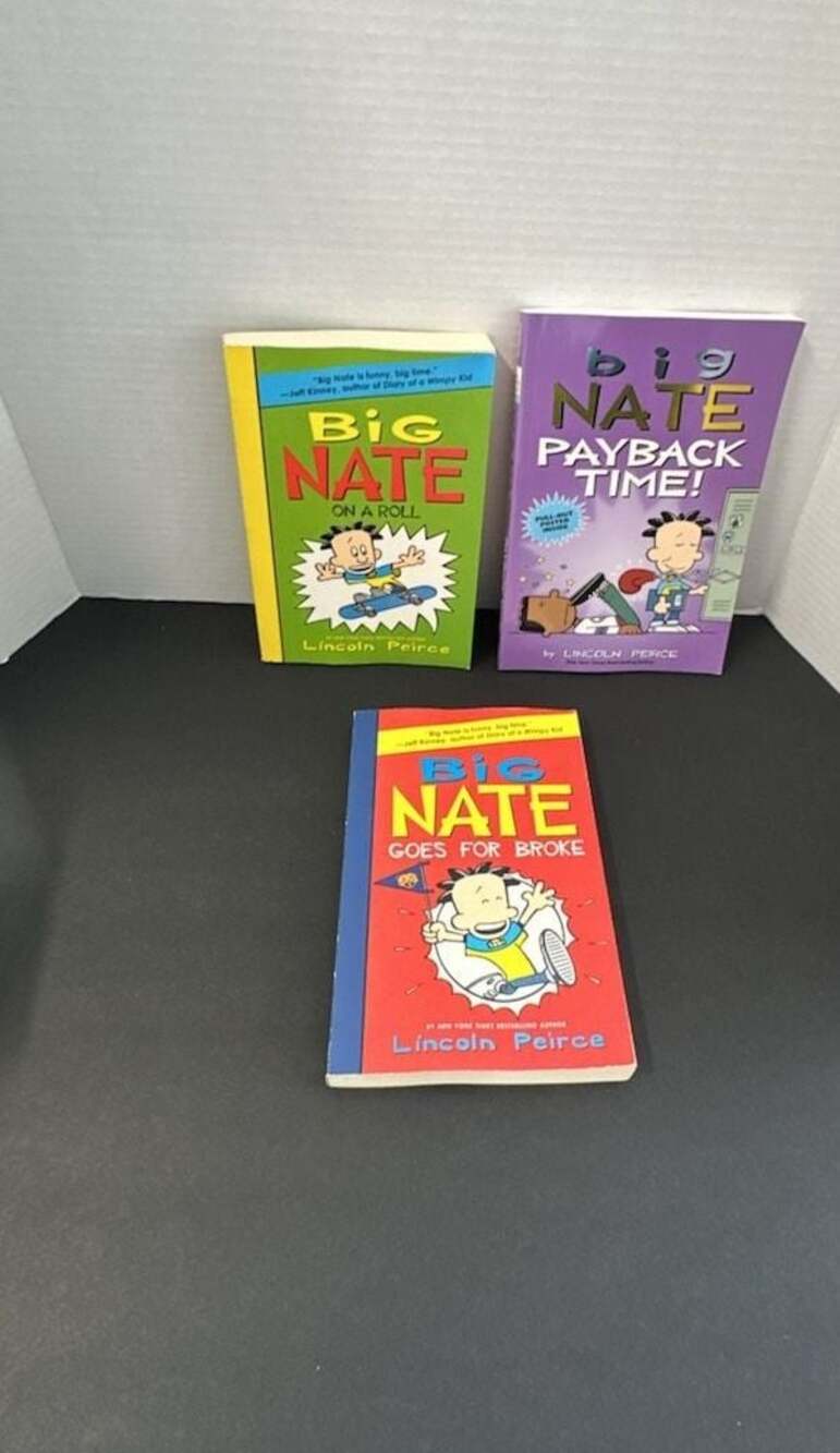 Big Nate 3-Book Bundle (On a Roll, Payback Time!, and Goes for Broke) by Lincoln
